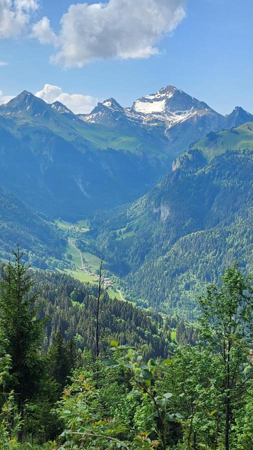 Appartamento Les Grands Balcons De L'Etale Manigod Esterno foto