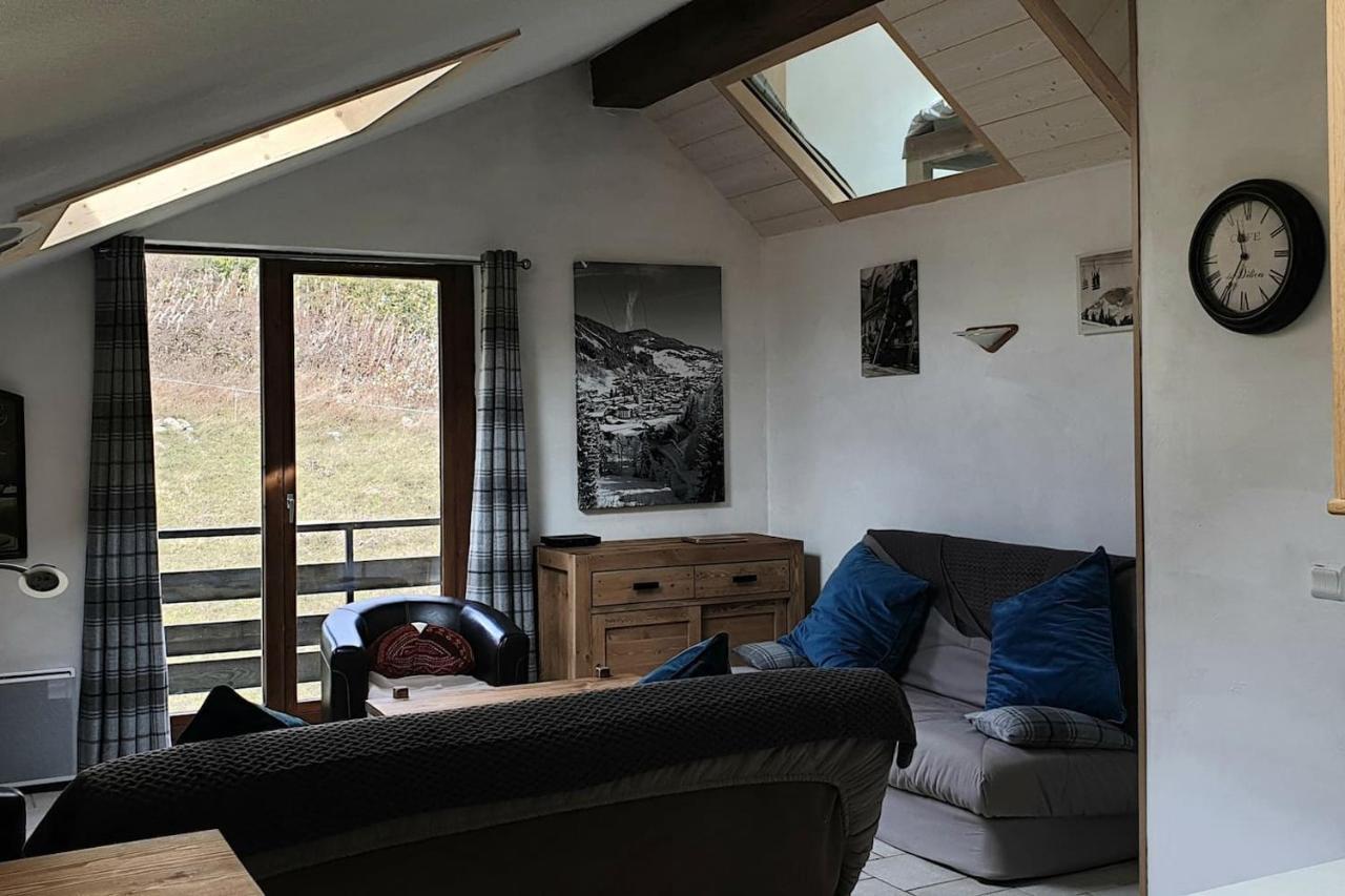 Appartamento Les Grands Balcons De L'Etale Manigod Esterno foto