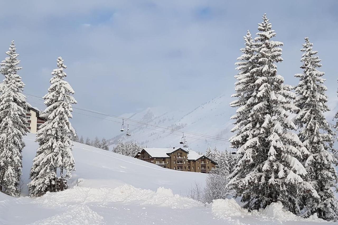 Appartamento Les Grands Balcons De L'Etale Manigod Esterno foto